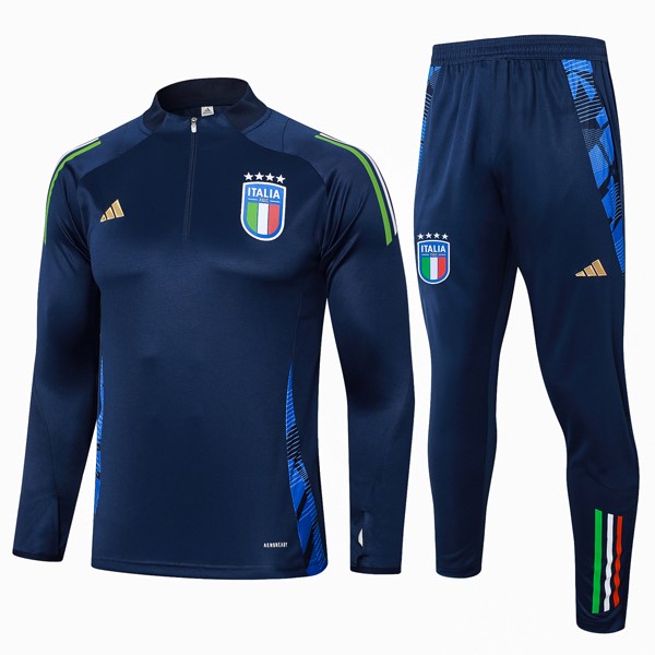 Sweatshirts Italien 2024-2025 Blau 3